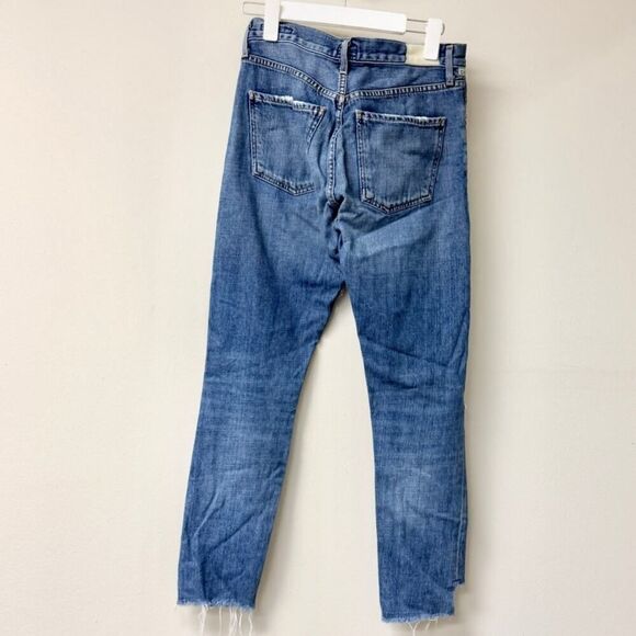 Citizens of Humanity Blue Straight Leg Jeans - Picture 2 of 4